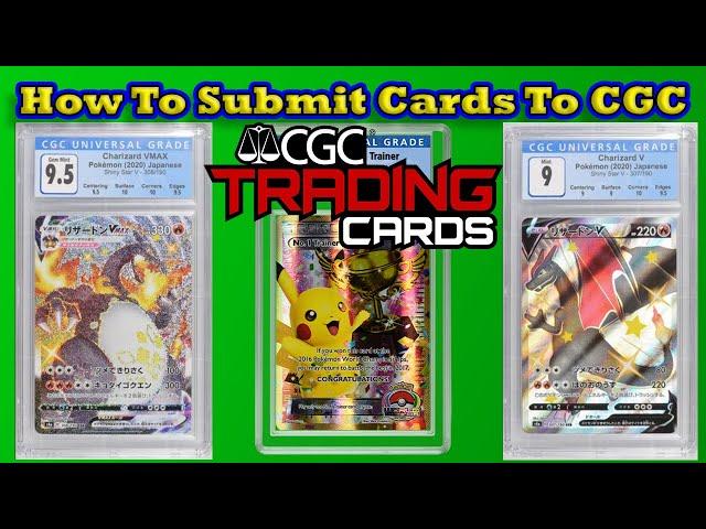 How To Grade Pokemon Cards at CGC