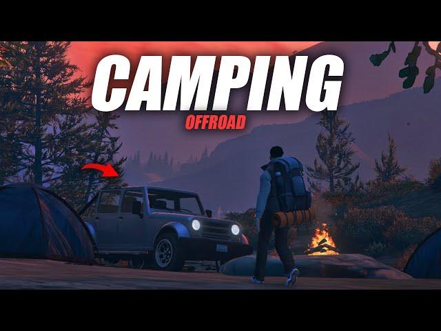 AKU CAMPING BARENG GANG GURUN !! | GTA-5 ROLEPLAY