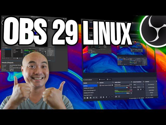 OBS 29 Update Linux Mint! (OBS Beginner Tutorial)