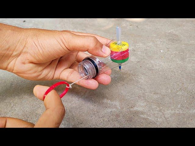 How to make high speed beyblade with launcher | Spinning top