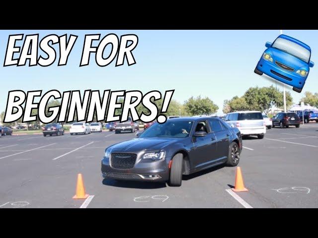 How To Park A Car In A Parking Space For Beginners!