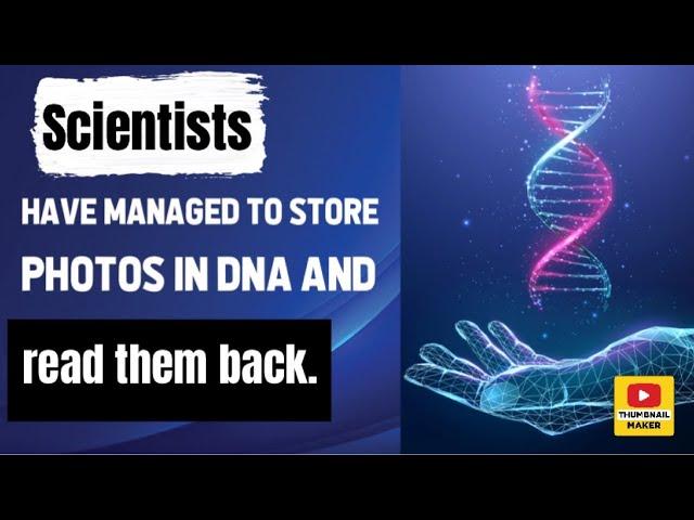 Scientists have managed to store photos in DNA and read them back.