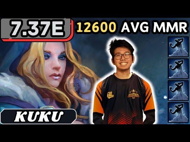 7.37e - Kuku CRYSTAL MAIDEN Hard Support Gameplay 22 ASSISTS - Dota 2 Full Match Gameplay