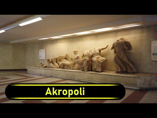 Metro Station Akropoli - Athens  - Walkthrough 