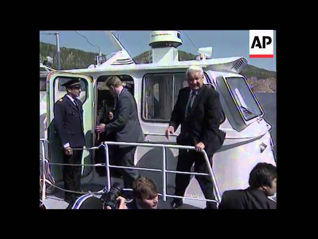 Boris Yeltsin dancing