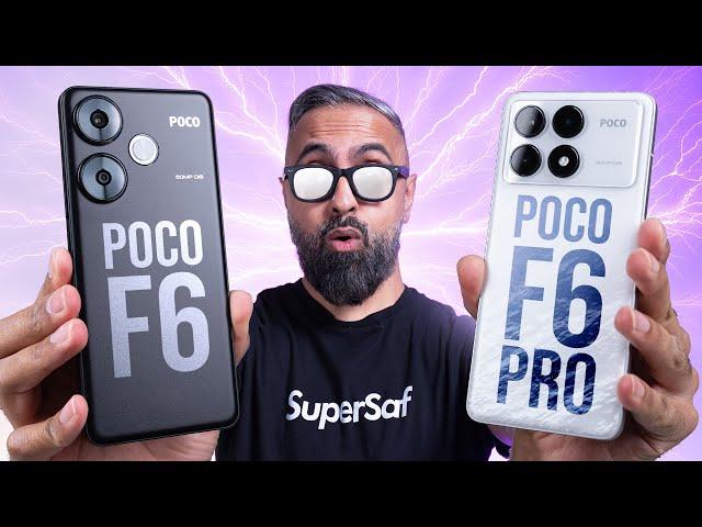 POCO F6 vs POCO F6 Pro Unboxing - Which Should You Buy?