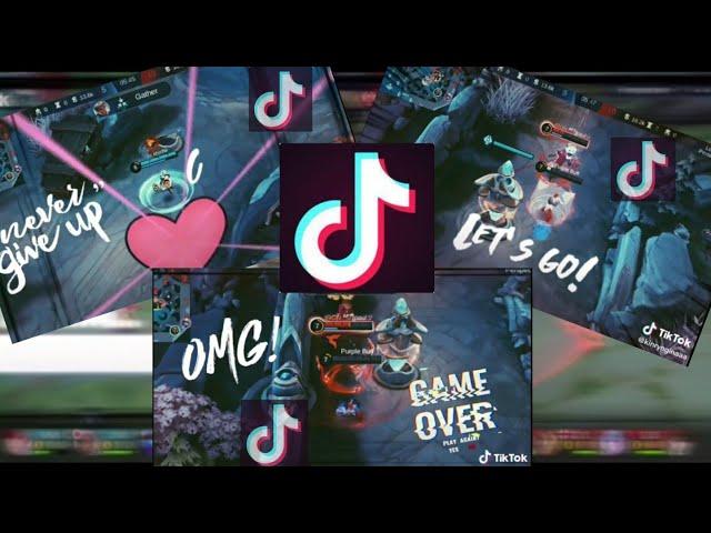 MOBILE LEGENDS RANDOM TIKTOK COMPILATION #1 | CHOU × ANGELA | Capt. VagUe's | #MLBB #TIKTOK