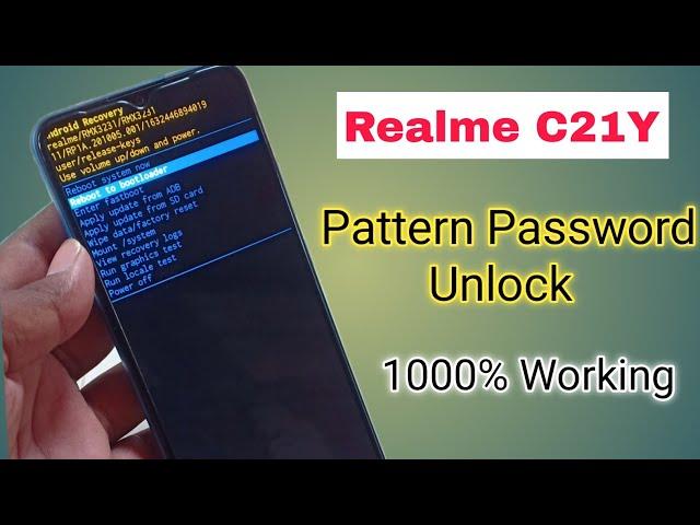 How to hard reset Realme C21Y step by step tutorial 100% Ok | April 2022