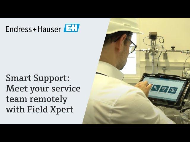 Smart Support: Meet your service team remotely with Field Xpert