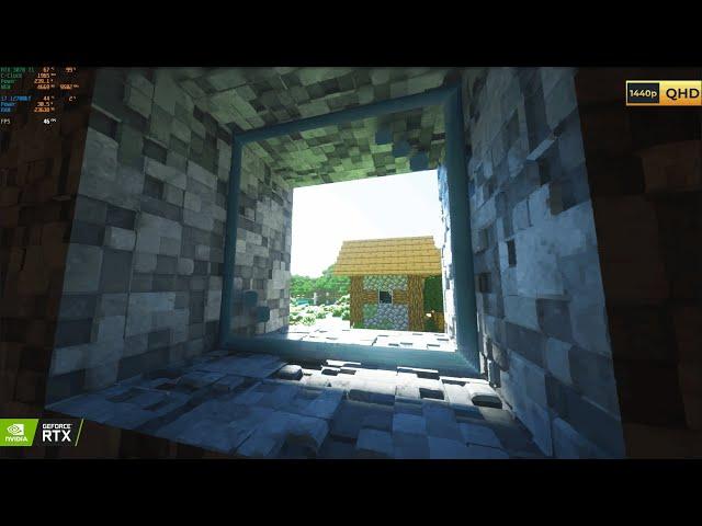 RTX 3070 TI Realistic Minecraft / Pixlli 128x / Seus PTGI HRR 3 / 1440p