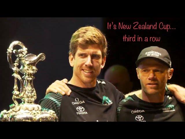 America’s Cup: it’s the New Zealand Cup… third in a row