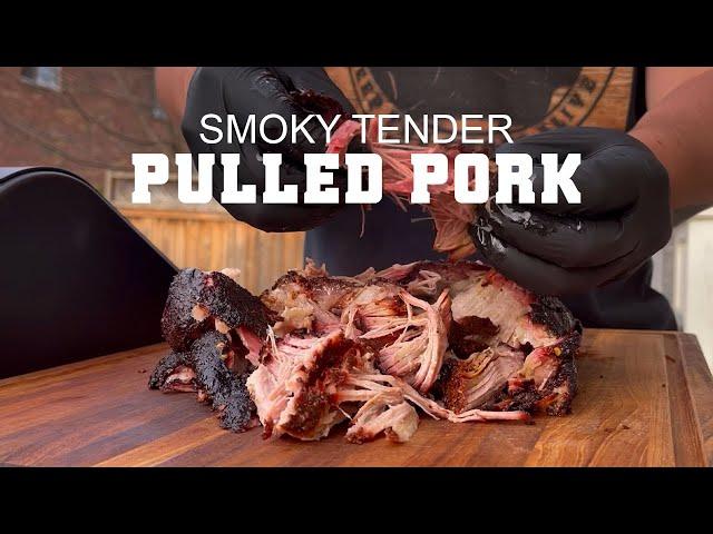 Smoky Tender Pulled Pork on a Pellet Grill!