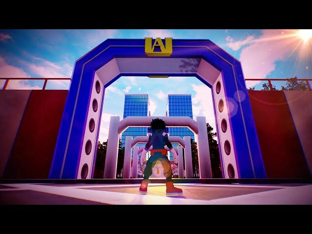 THE NEW OPEN WORLD MY HERO ACADEMIA IS FREE! COMBAT GAMEPLAY, NEW CITY, UA & More!?