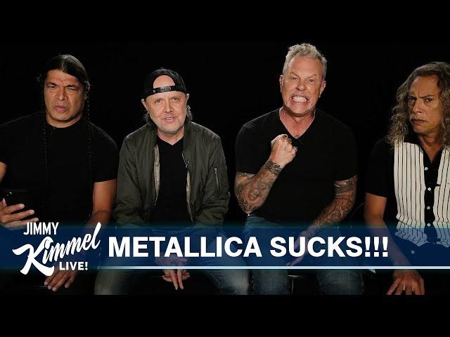 Metallica Reads 1-Star Reviews of the Black Album