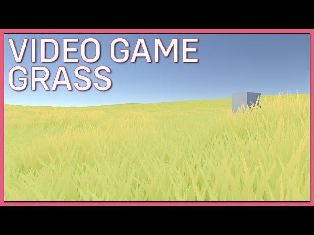 How Do Games Render So Much Grass?