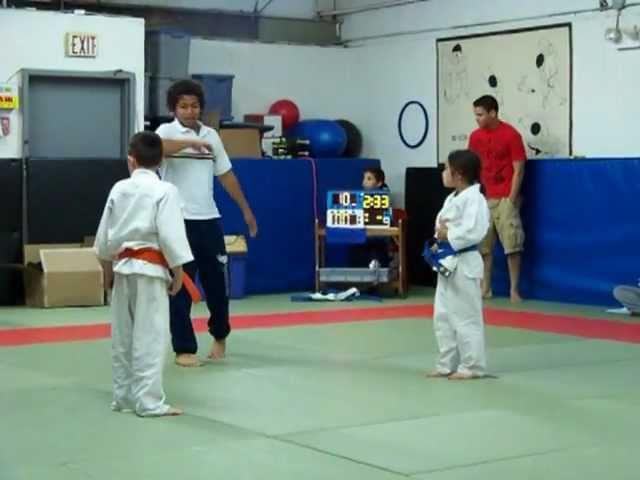 7yo Girl Fights Two Judo Matches