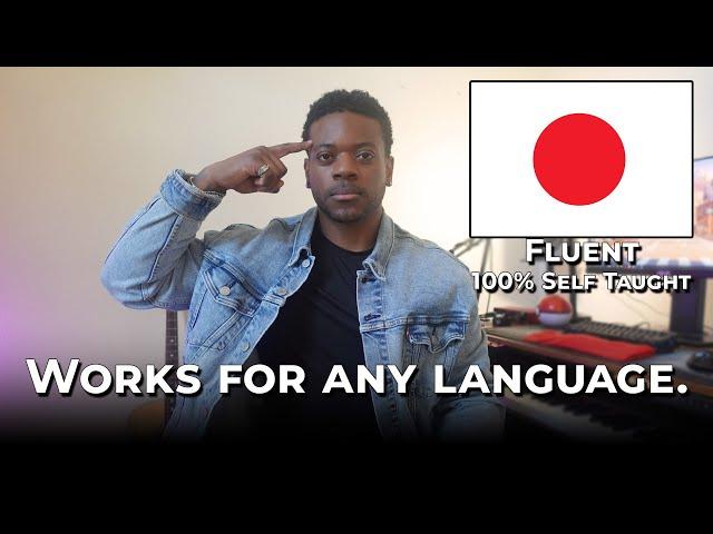 Fluent In Japanese FAST. How I Did it. 100% Self Taught.