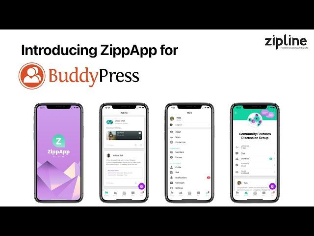 ZippApp for BuddyPress