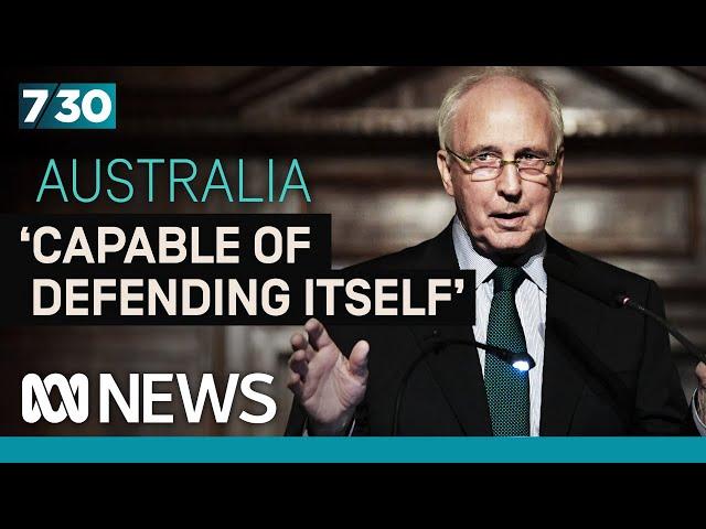 Paul Keating lashes PM and senior ministers over China, defence policy | 7.30