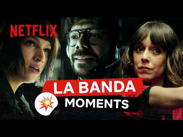 10 Fan Fave Scenes from Money Heist | Rewind: Money Heist | Netflix