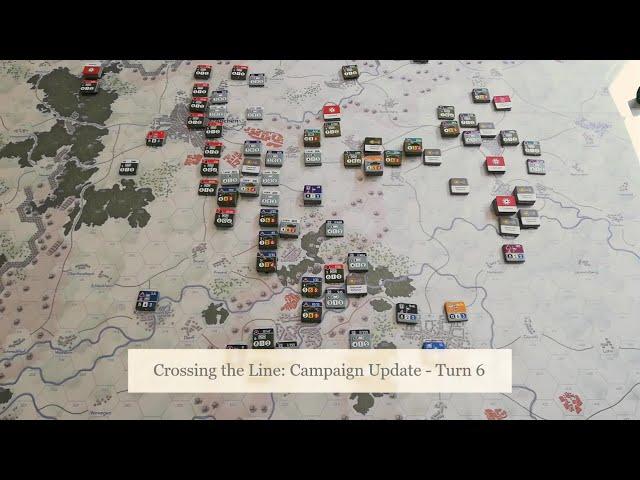 Crossing the Line: Aachen 1944 - Campaign Update Turn 6 - Diagonal Move