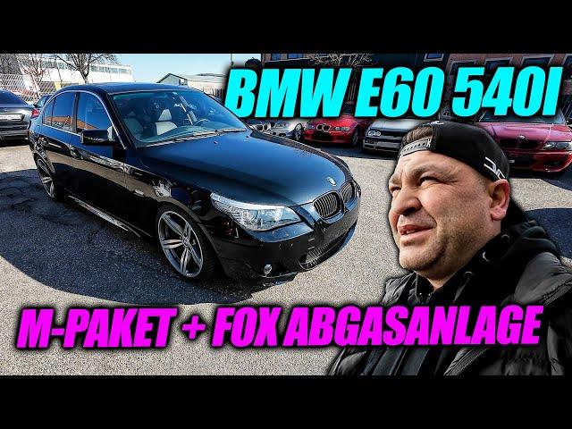 Neue Optik, neuer Sound! - BMW E60 540i - Wie klingt die Fox Abgasanlage? - Wir fahren!