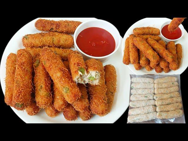 Iftar Ke Liye Zabardast Chicken Starter Banayen Mazedaar Malai Chicken Fingers Make And Freeze