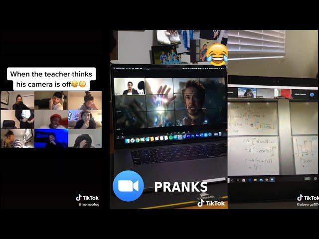 TikTok Zoom PRANKS on teacher