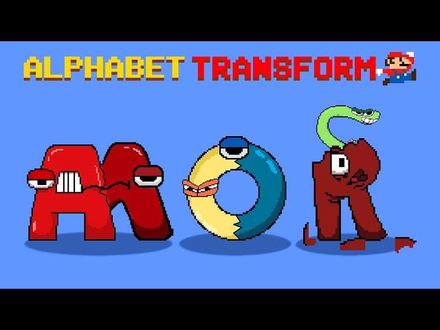 Alphabet Lore (A - Z...) But Something is WEIRD #3 - ALL Alphabet Lore Meme | GM Animation