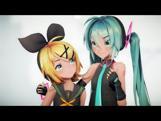 [MMD] 乱躁滅裂ガール [初音ミク＆鏡音リン]