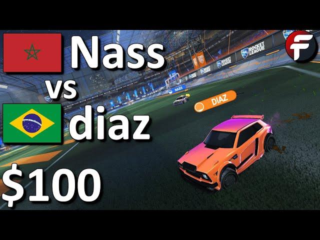 Nass vs Diaz | Feer vs Chat Rocket League 1v1 Crew Battle