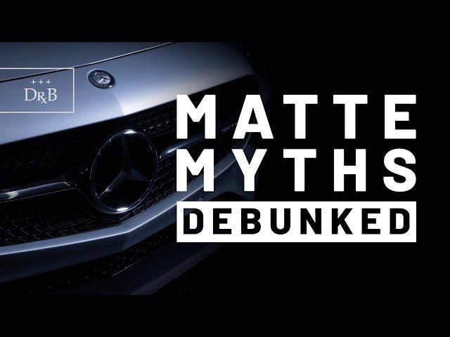 Are Matte Cars Hard to Take Care Of? 9 Matte Myths Busted