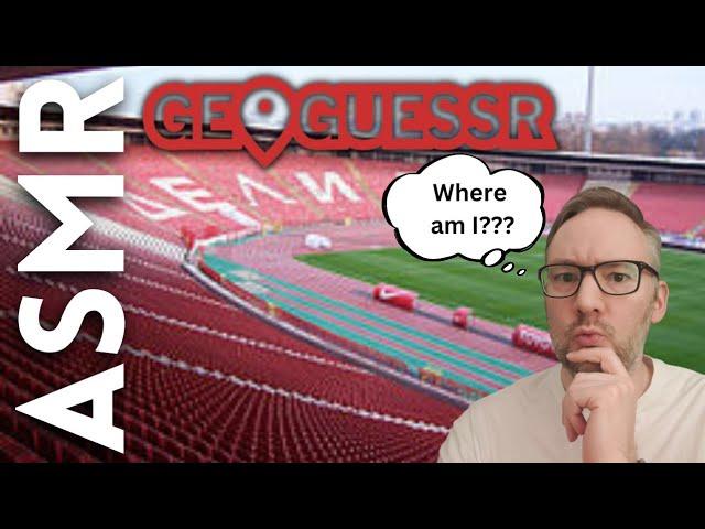 I get a high score on GeoGuessr Football Stadiums game [ASMR Football / Soccer]