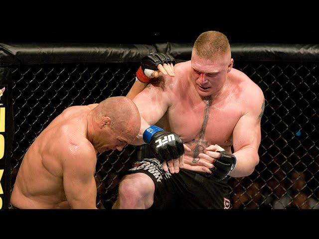 Brock Lesnar Knocks Out Randy Couture | UFC 91, 2008 | On This Day