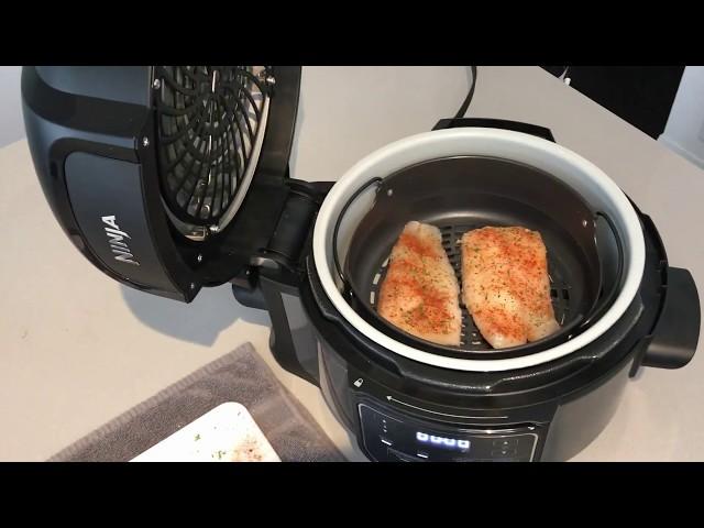 AIR FRYER FISH Using NINJA FOODI