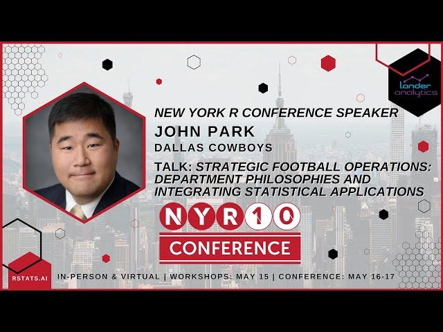 John Park - Strategic Football Ops: Department Philosophies &Integrating Statistical Applications