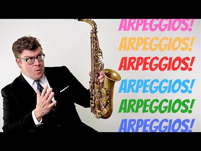 Saxophone Arpeggios | Free .pdf download!