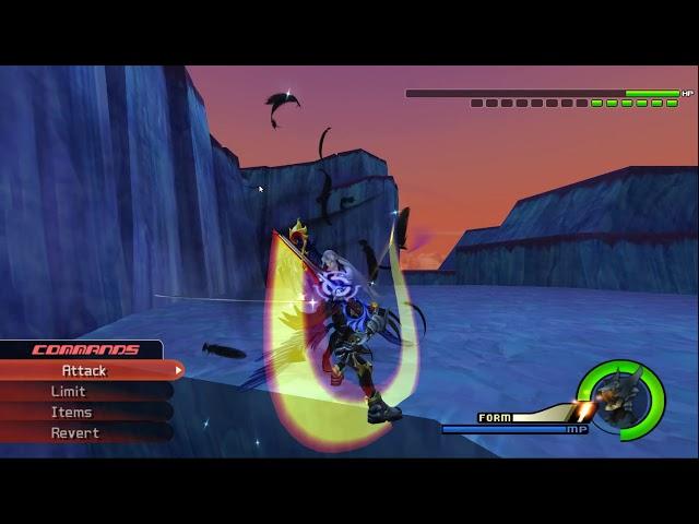 Kingdom Hearts 2 Final Mix Ventus Mod - Sephiroth Boss Fight Critical Mode