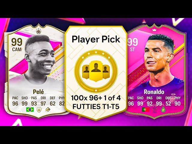 100x 96+ FUTTIES PLAYER PICKS!  FC 24 Ultimate Team