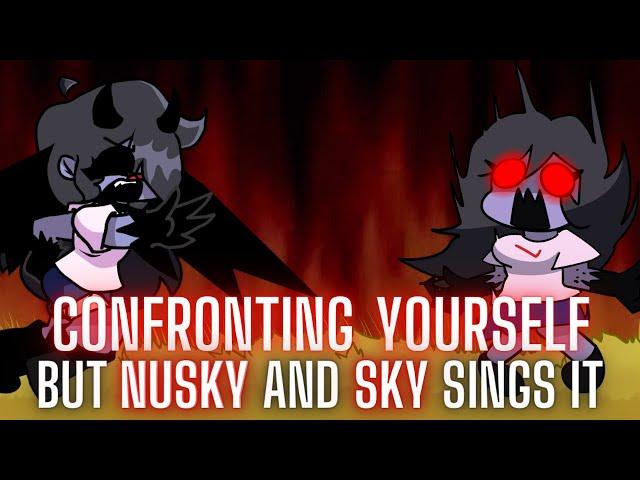 Confronting Yourself But It's NuSky VS Sky | FNF Cover