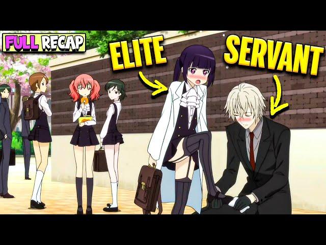 (1-13) Elite Girl Falls in Love with her Furry Servant | Inu x Boku SS | Anime Recap