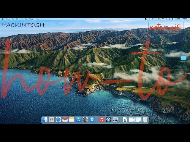 [HOW-TO] Your WIFI will work on your HACKINTOSH!!!