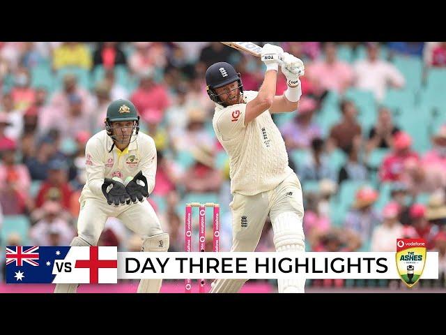 England rattled before Bairstow, Stokes dig in | Men's Ashes 2021-22