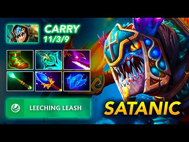 Satanic SLARK Carry - Patch 7.37e | Full Gameplay Dota Class