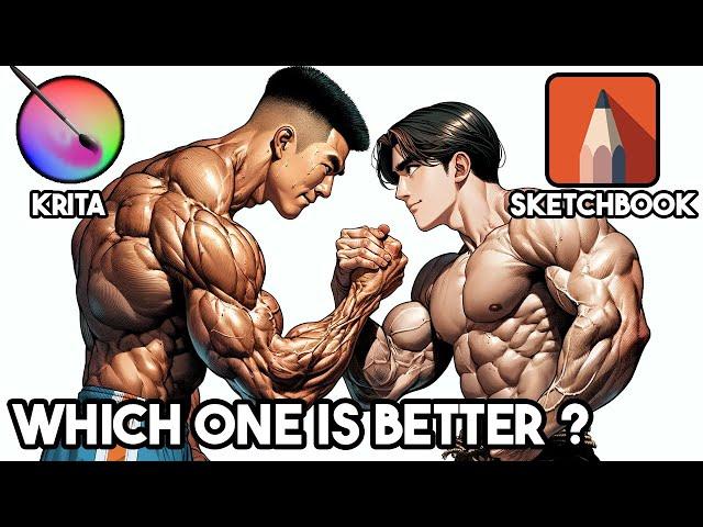 Krita vs SketchBook | Which One Is Better