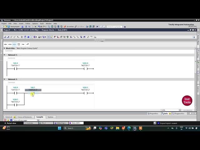 Easy PLC Program in Siemens