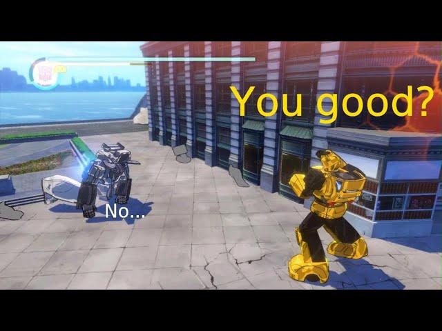 The cleanest combo I've hit in Transformers Devastation