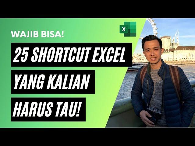 25 Shortcut Excel Paling Penting! (2021)