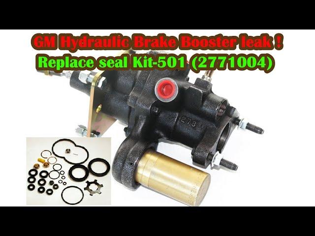 GM Hydraulic brake booster leak repair