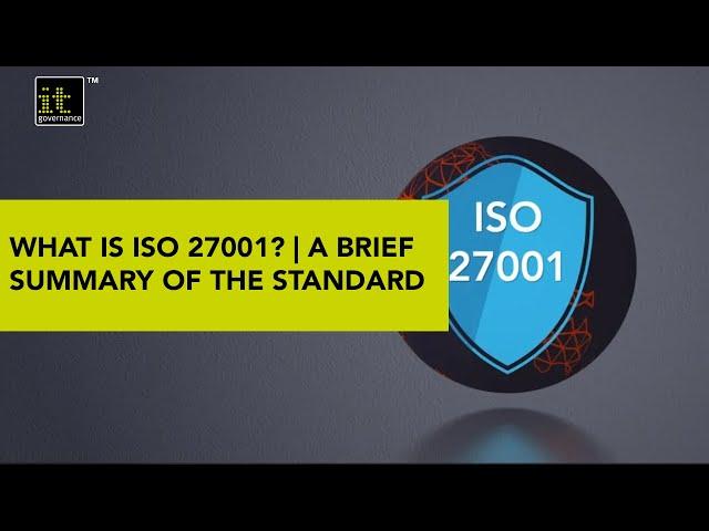 What is ISO 27001? | A Brief Summary of the Standard